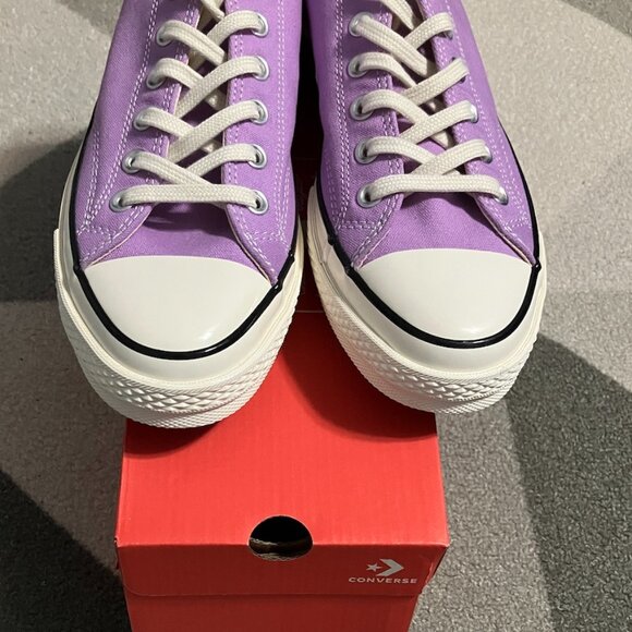 ⭐️NEW⭐️Converse Chuck 70 OX Purple/Ivory Men's Size 8/Women's Size 10 - Picture 3 of 12